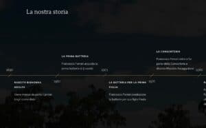 Website - Timeline