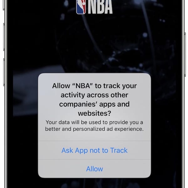 ios 14.5 richiesta consenso tracciamento dati